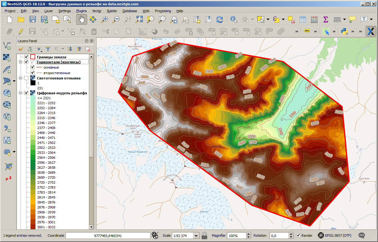 Vector geodata in ESRI Shape, ESRI Geodatabase, GeoJSON, mdi-Mapinfo Tab, PDF formats